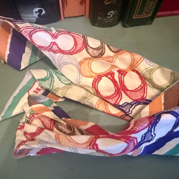 Coach Accessories - Coach skinny scarf